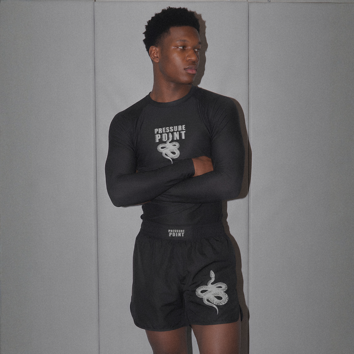 Athlete in a Pressure Point rashguard