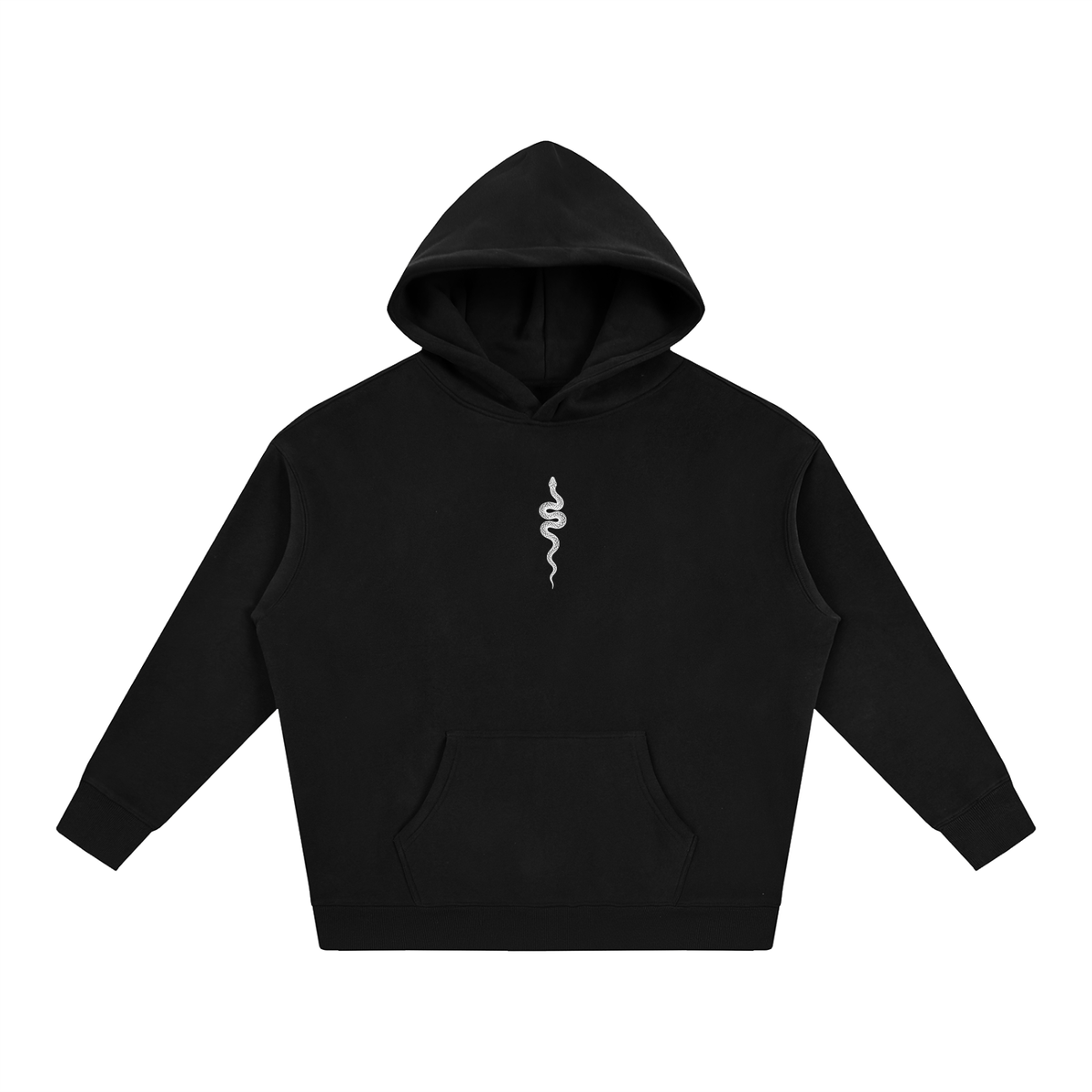 Ranked Black Oversized Hoodie