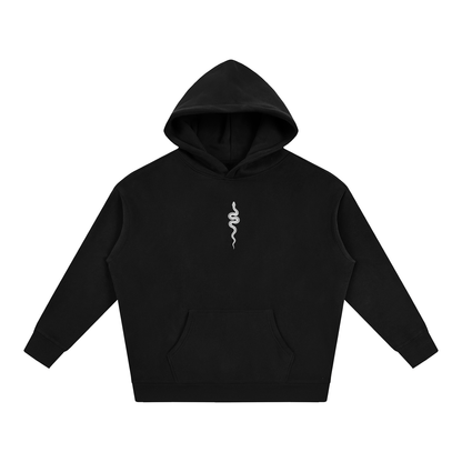 Ranked Black Oversized Hoodie