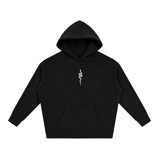 Ranked Black Oversized Hoodie