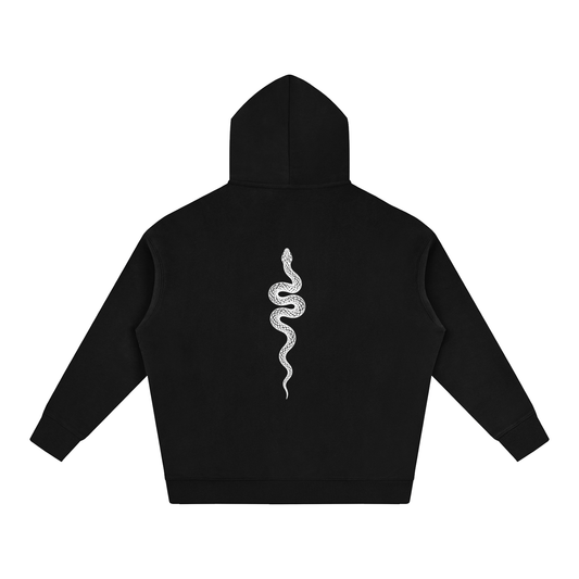 Ranked Black Oversized Hoodie