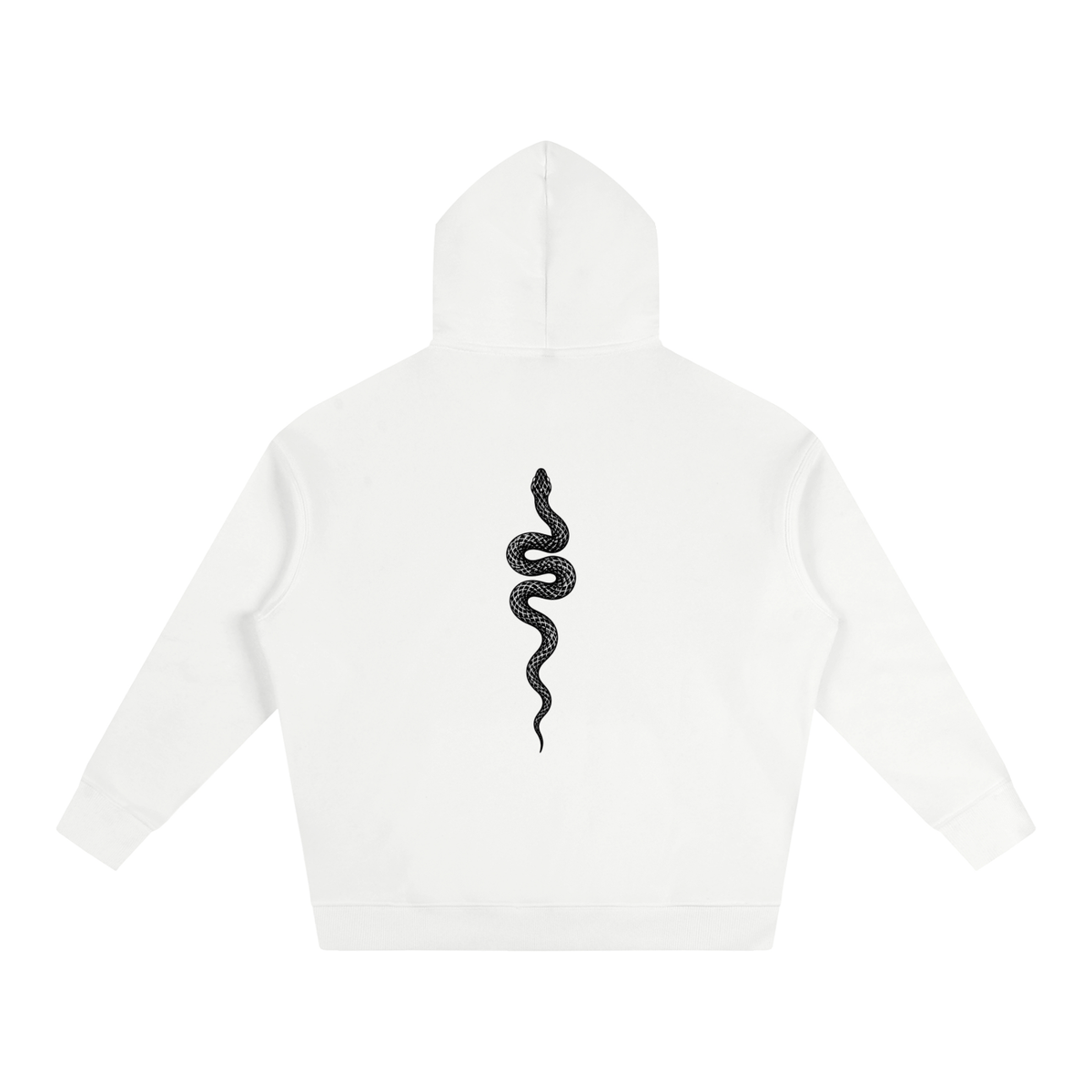 Ranked White Oversized Hoodie
