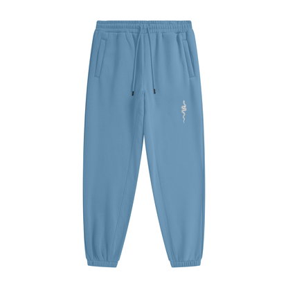 Ranked Black Heavyweight Joggers