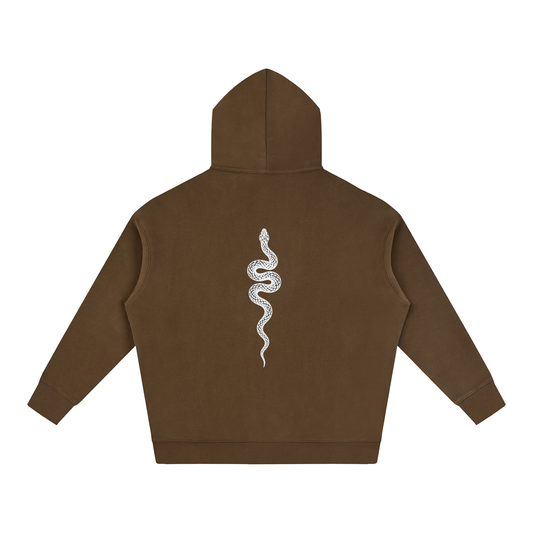 Ranked Brown Oversized Hoodie