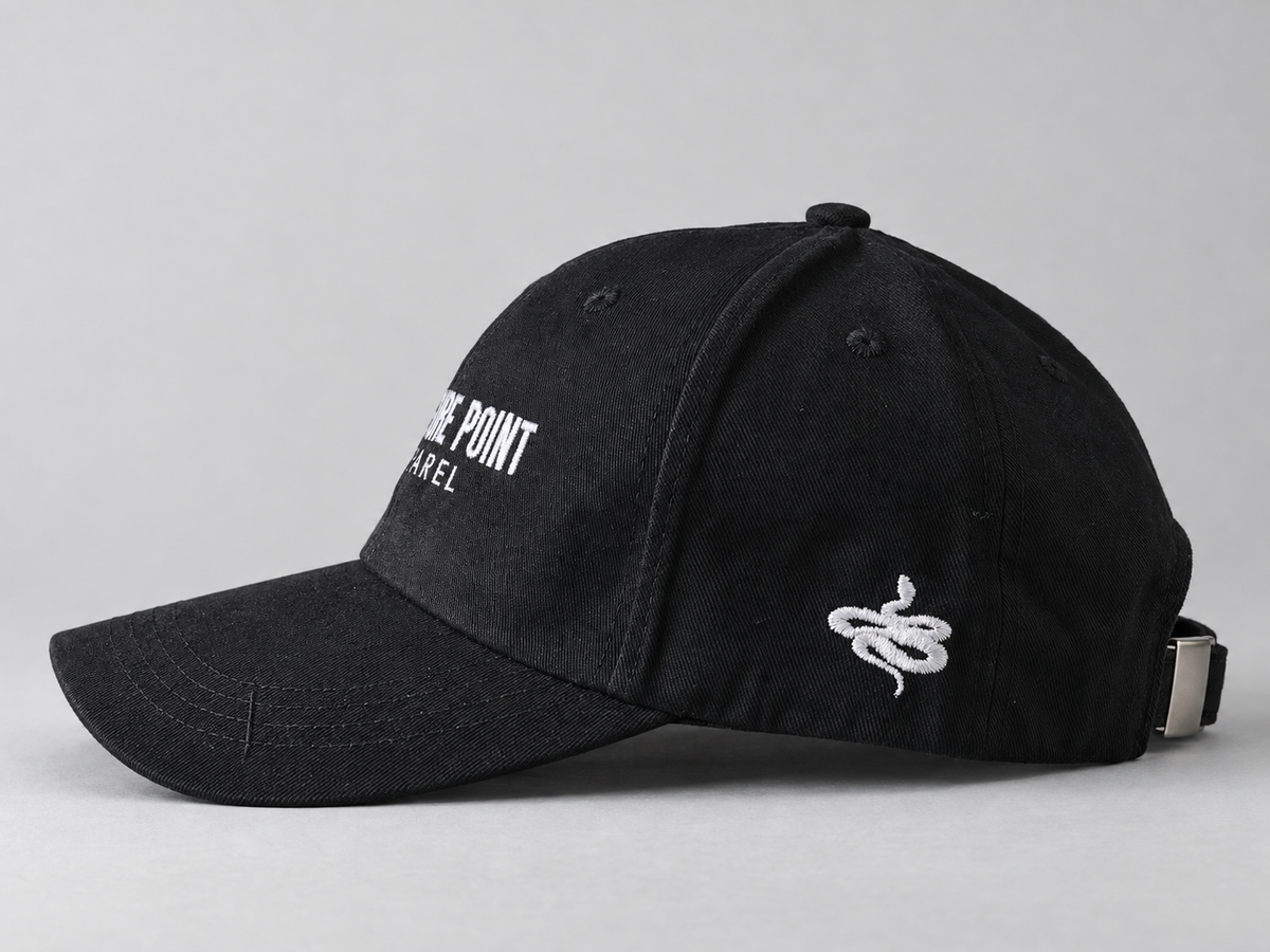 Pressure Point Embroidered Cap