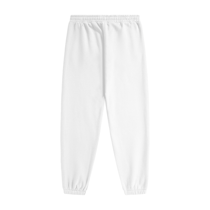 Ranked White Heavyweight Joggers