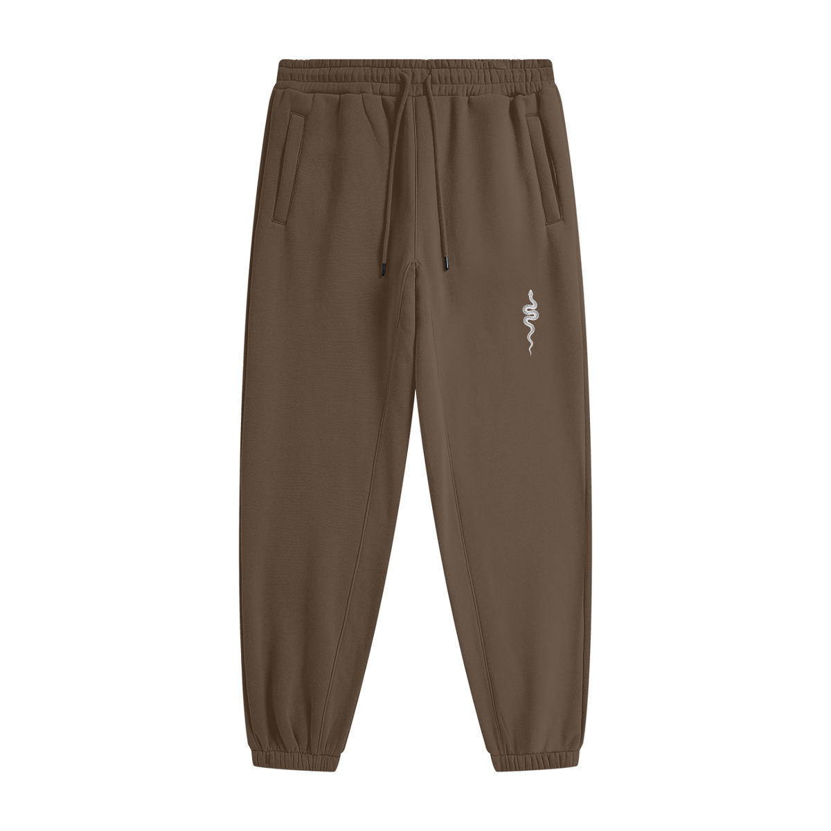 Ranked Brown Heavyweight Joggers
