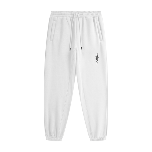 Ranked White Heavyweight Joggers