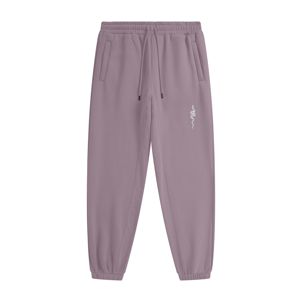 Ranked Black Heavyweight Joggers