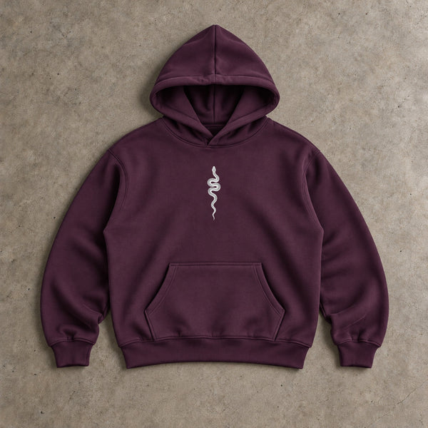 Ranked Purple Oversized Hoodie